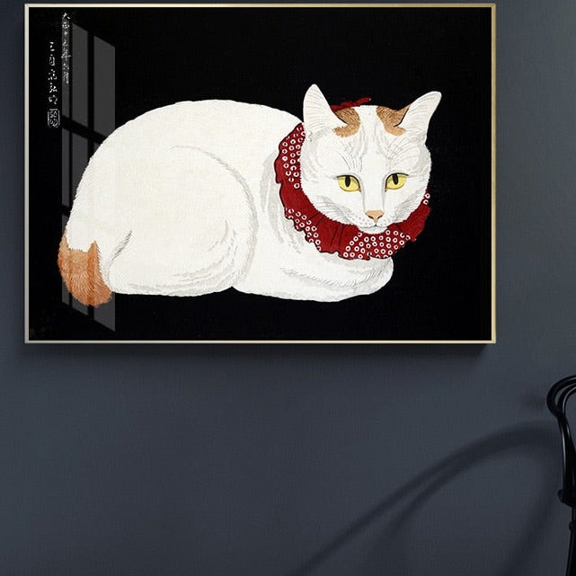 Japanese Cat Painting