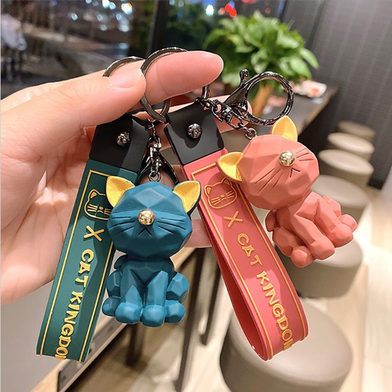 Jelly Cat Keychain - Cat Keychains