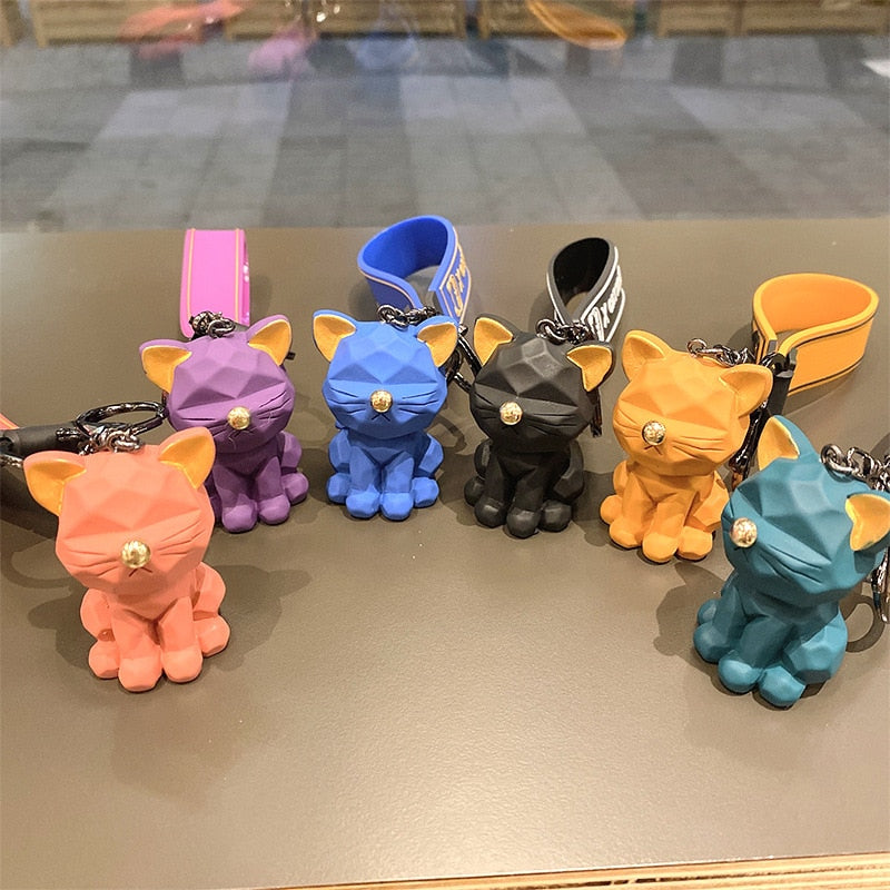 Jelly Cat Keychain - Cat Keychains