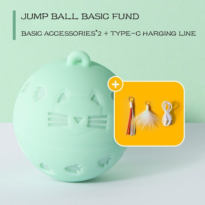 Jumping Ball Cat Toy - Cat Toys