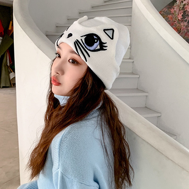 Kawaii cat hat - Cat beanie