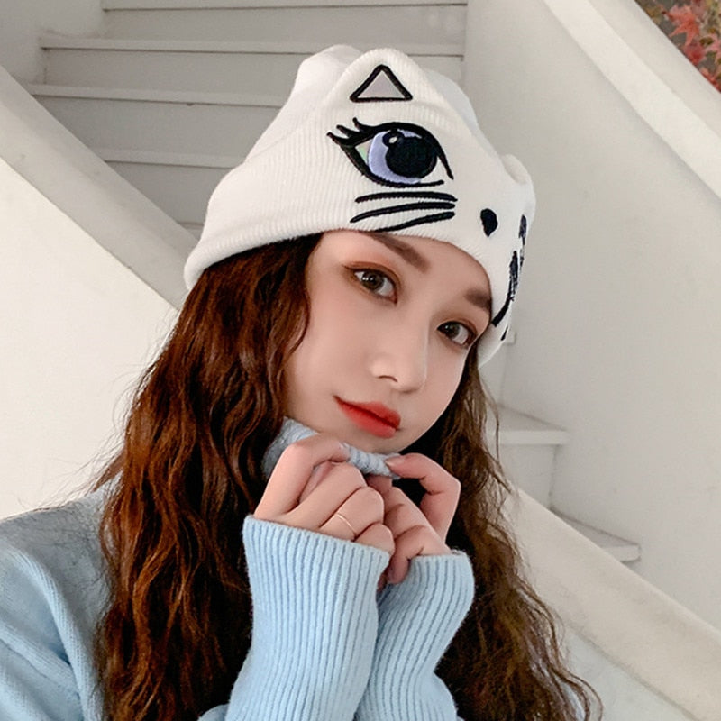 Kawaii cat hat - Cat beanie