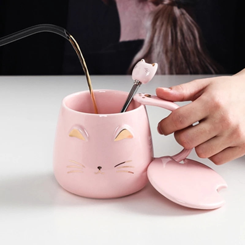 Kawaii Cat Mug