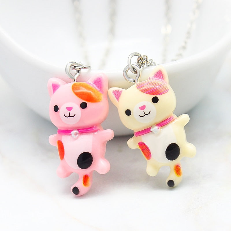Kawaii Cat Necklace - Cat necklace