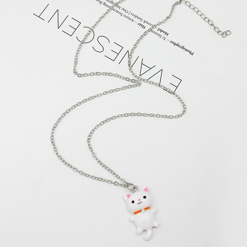 Kawaii Cat Necklace - Cat necklace
