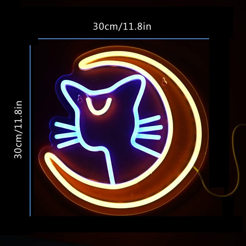 Kawaii Cat Night Light - Cat