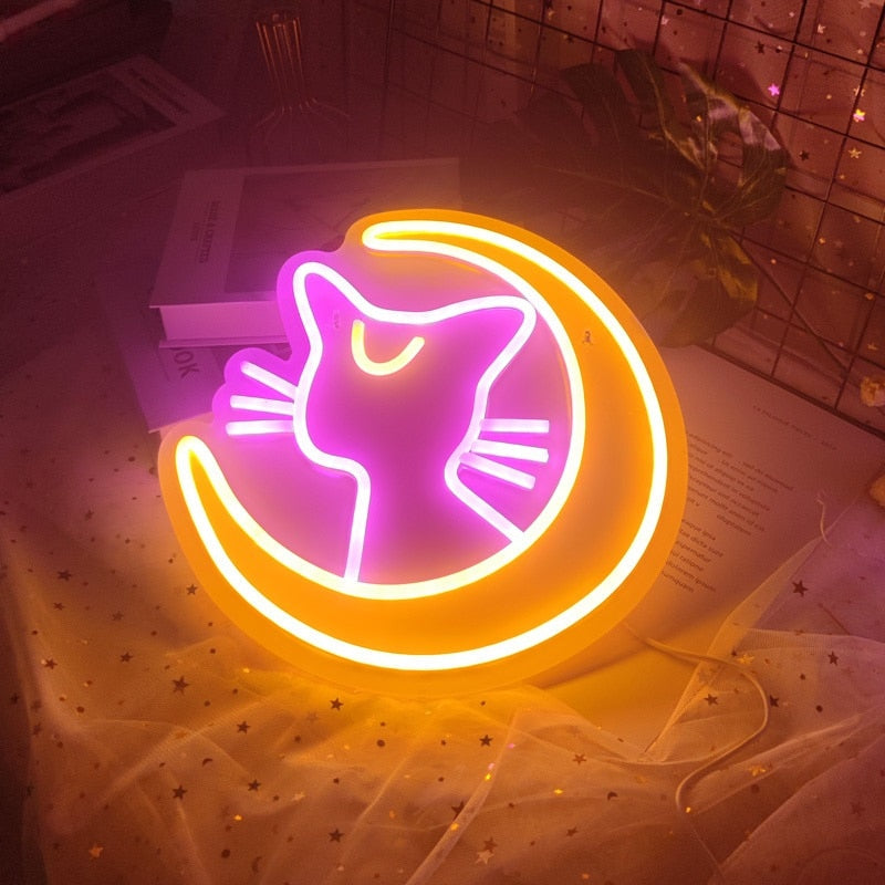 Kawaii Cat Night Light - Cat