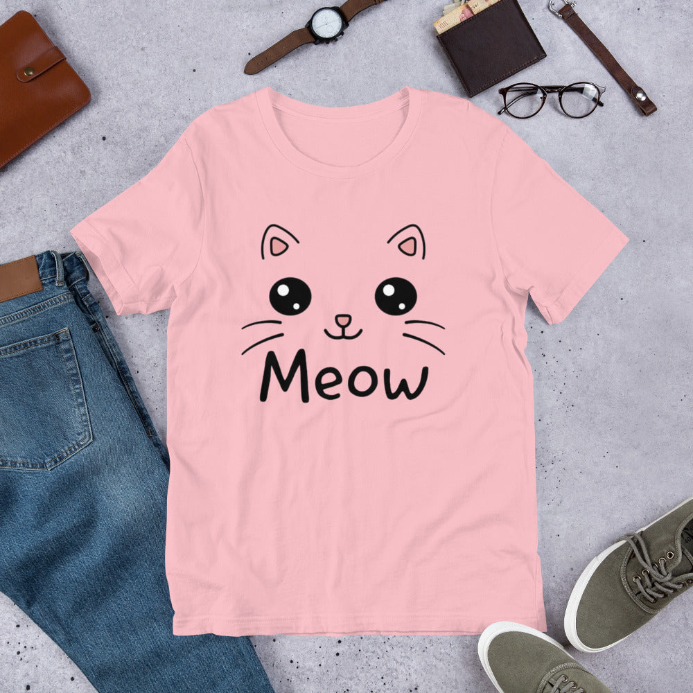 Pink cat outlet shirt