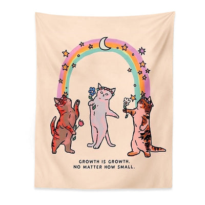 Kawaii Cat Tapestry - Cat Tapestry