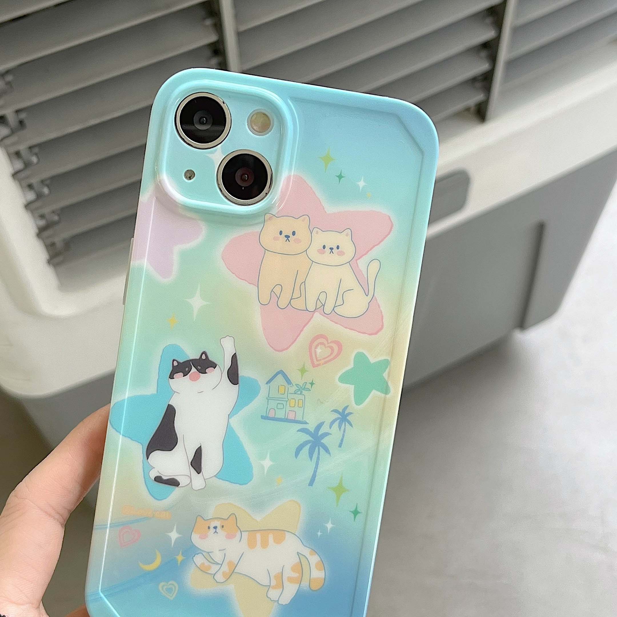 Kawaii iPhone Cat Phone Case - Cat Phone Case