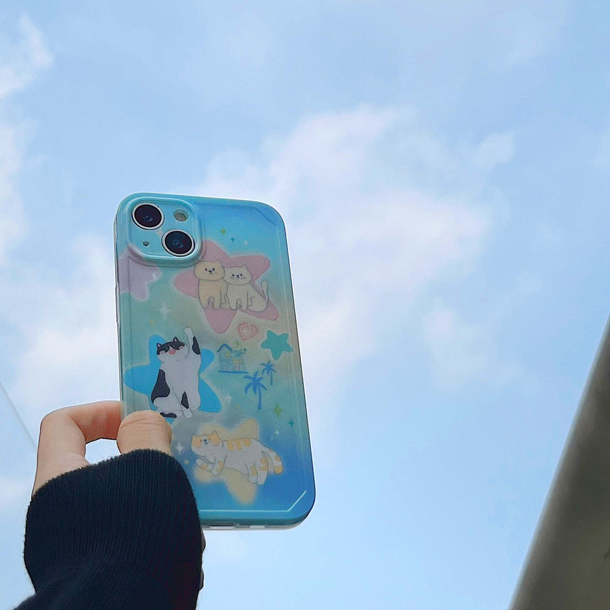 Kawaii iPhone Cat Phone Case - Cat Phone Case