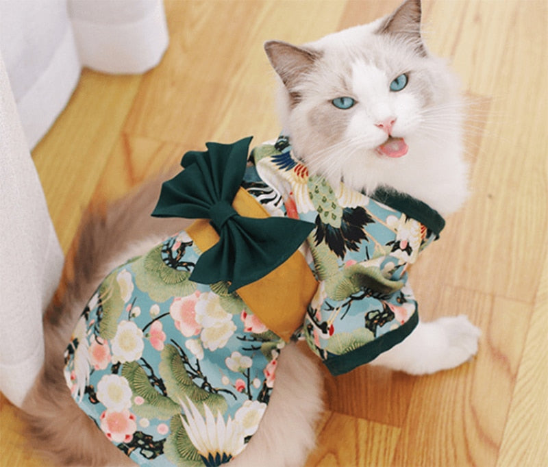 Kimono Clothes for Cats - Clothes for cats