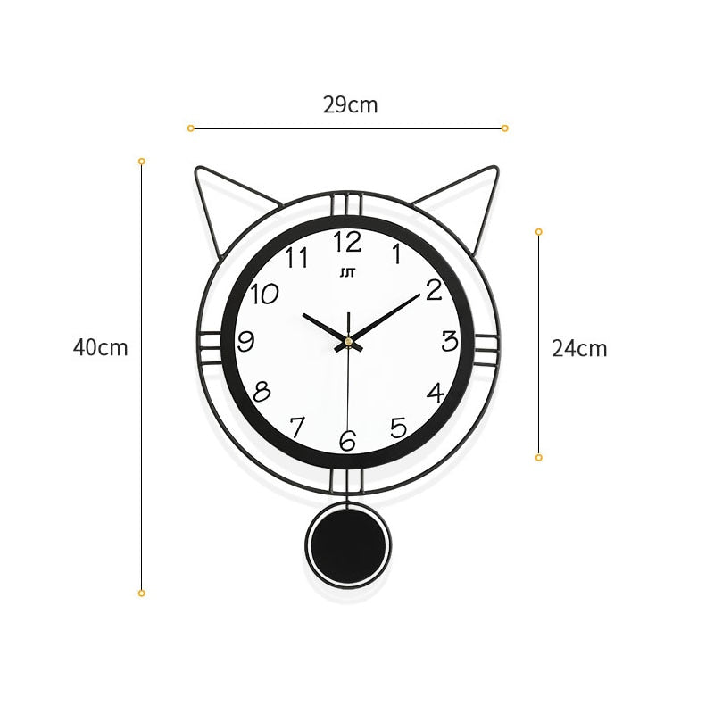 Kitty Cat Clock