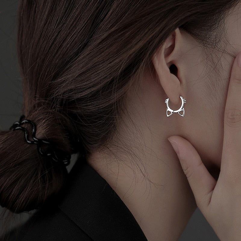 Kitty Cat Earrings - Cat earrings