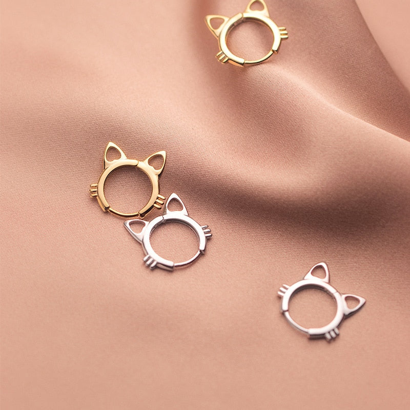 Kitty Cat Earrings - Cat earrings
