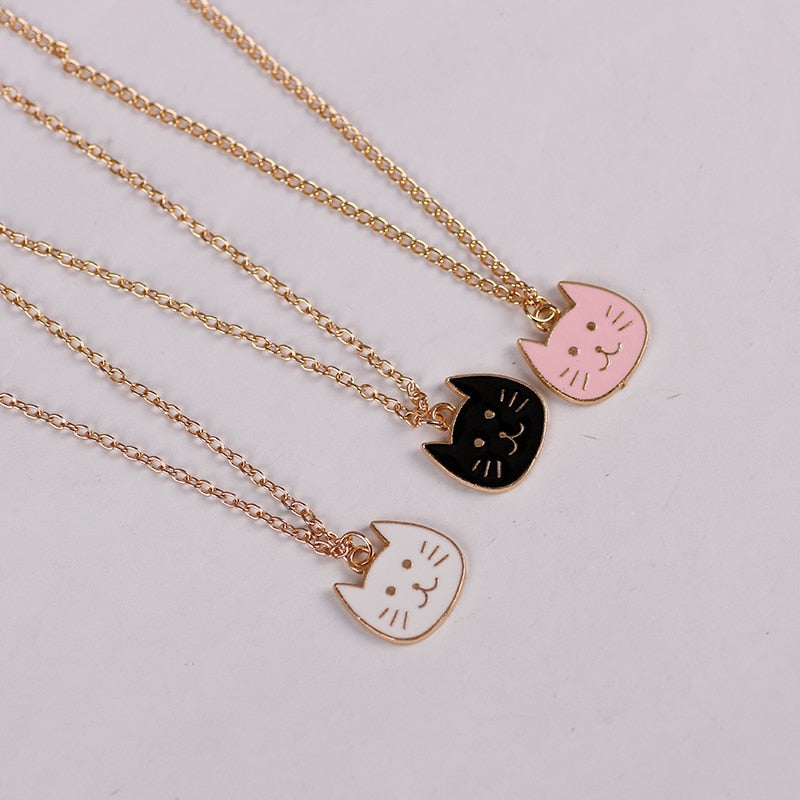 Kitty Cat Necklace - Cat necklace