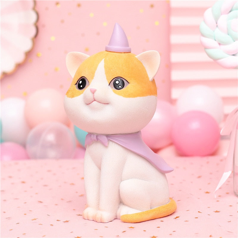 Kitty Cat Piggy Bank - Yellow