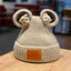 Korean Cat Beanie - Adult / Beige - Cat beanie