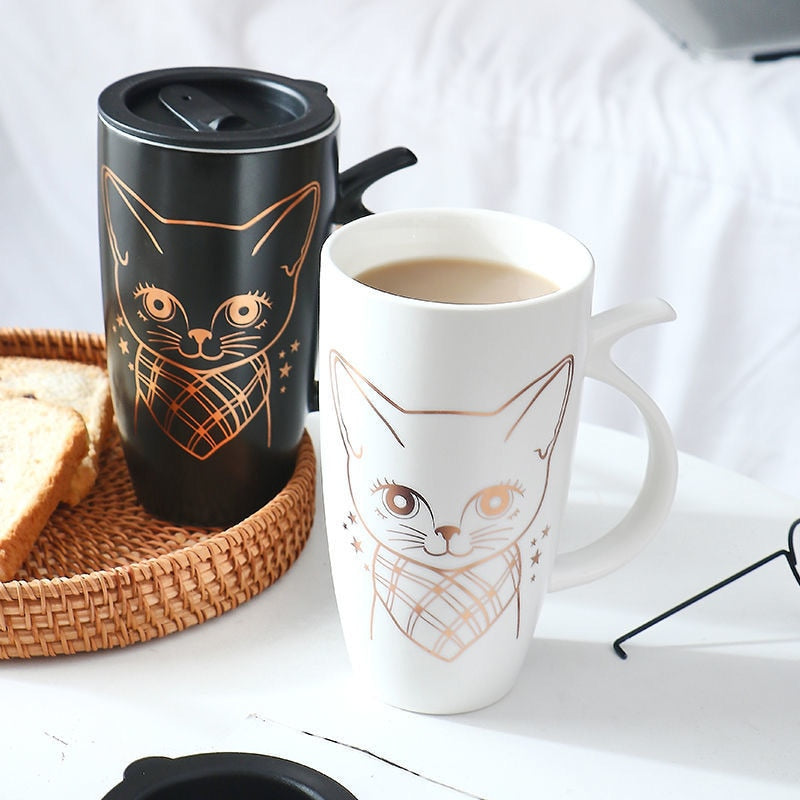 Large Cat Mug