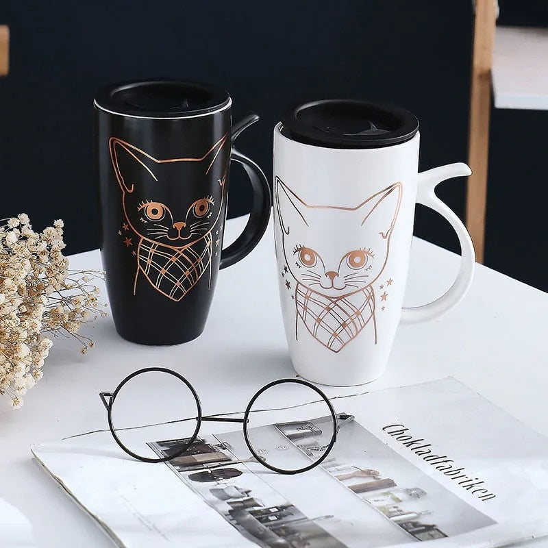 Large Cat Mug