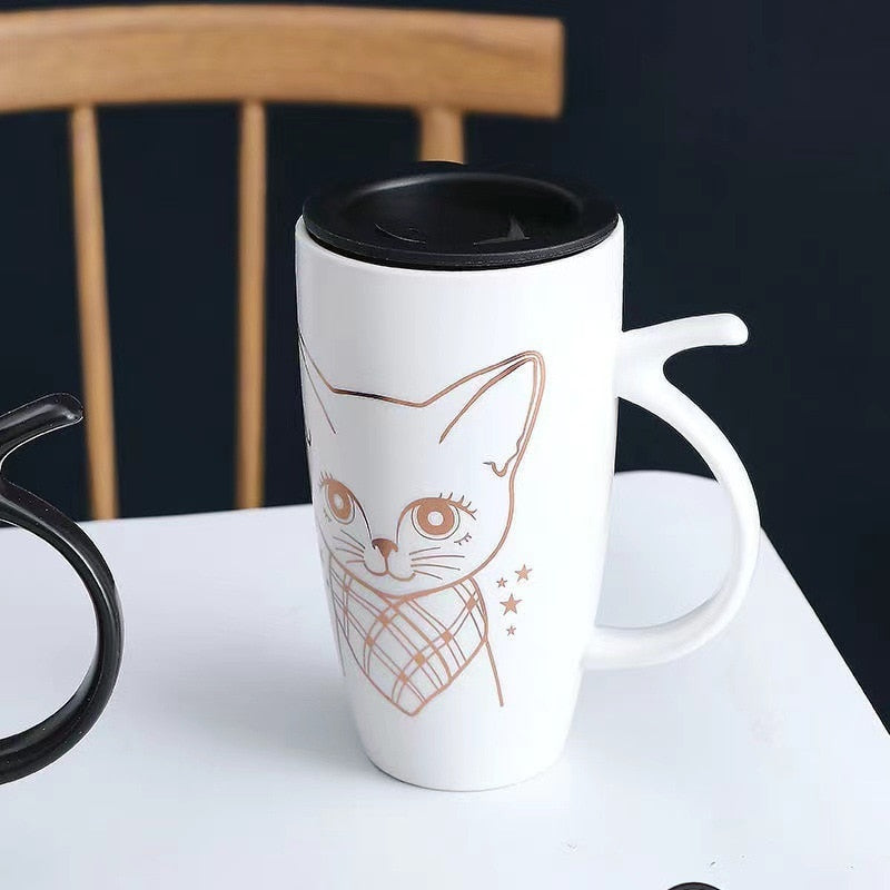 Large Cat Mug