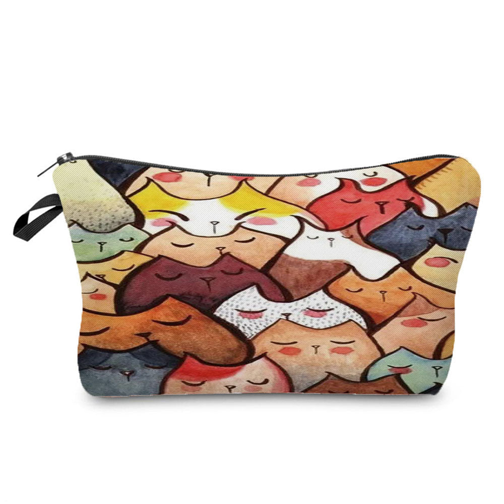 Large Cat Purse - Light Brown - Cat purse