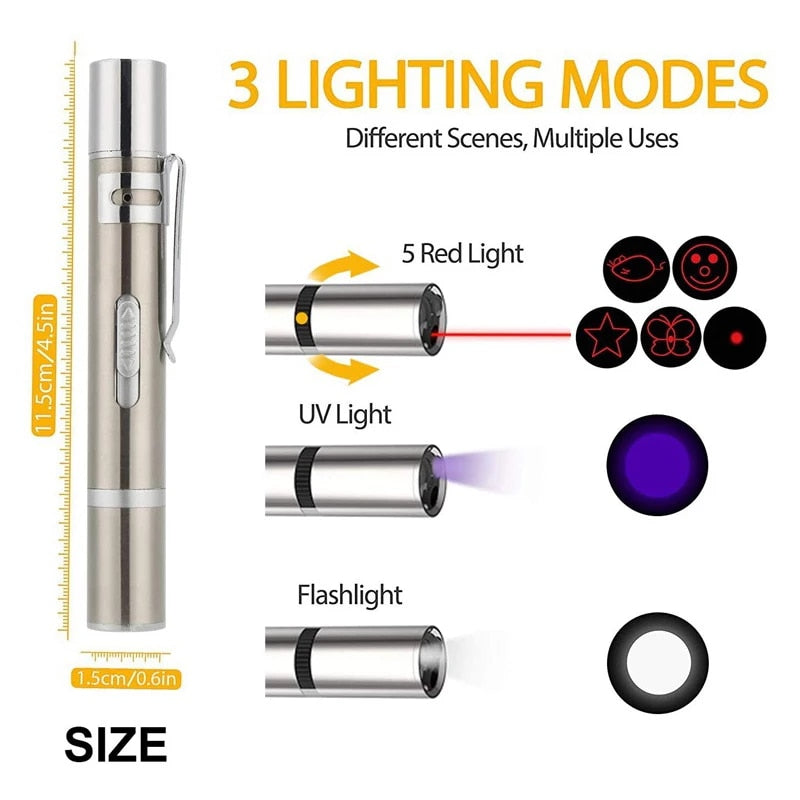 Laser Pointer Pen Cat Toy - Cat Toys
