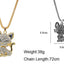 Long Cat Necklace - Cat necklace
