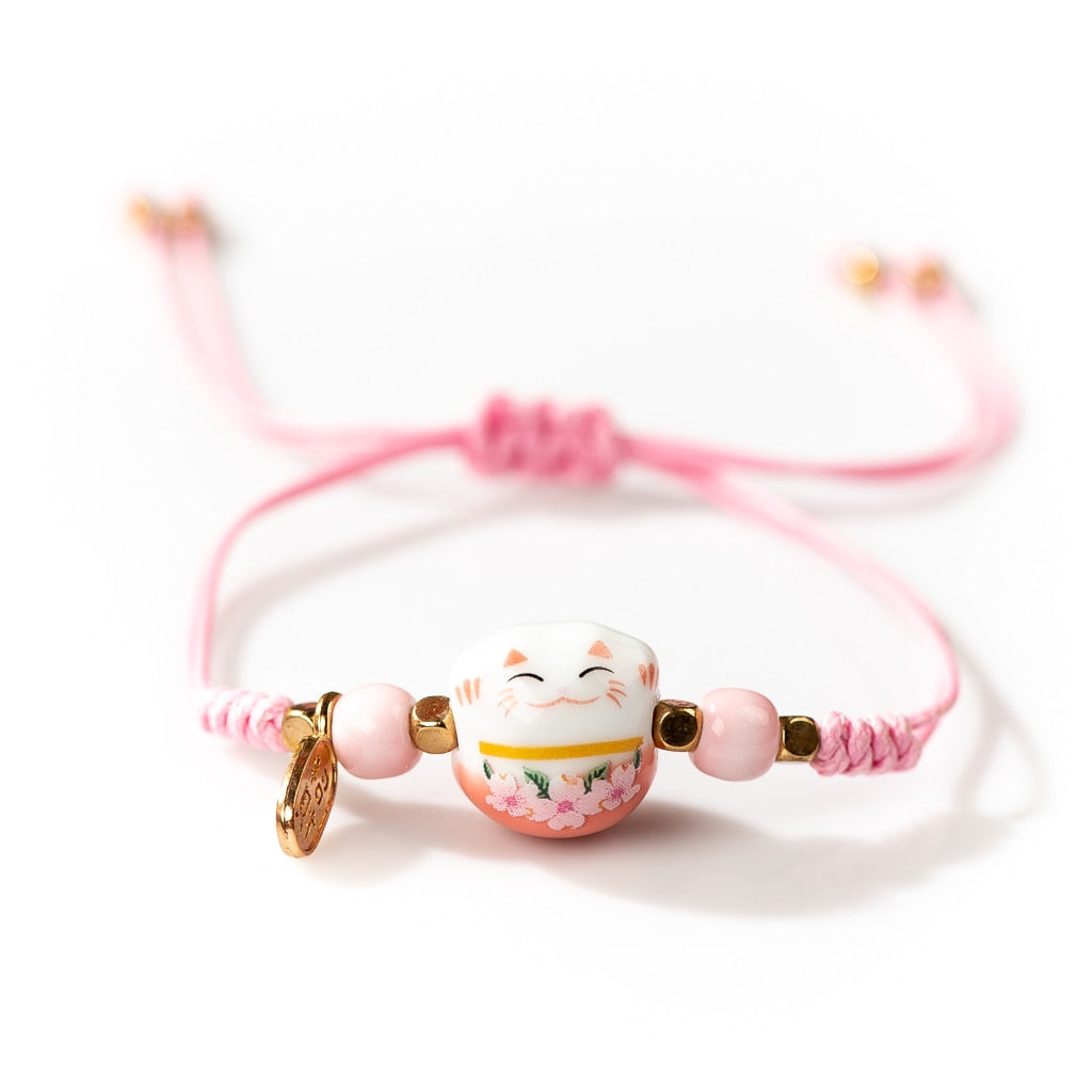 Lucky Cat Bracelet - Cat bracelet