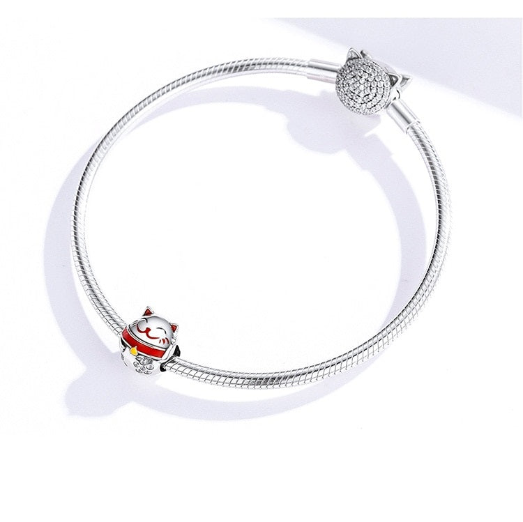 Lucky Cat Charm - Cat charms