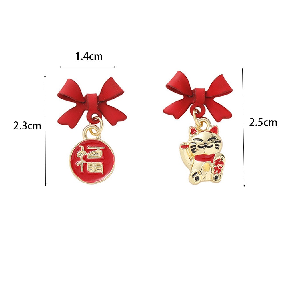 Lucky Cat Earrings - Cat earrings