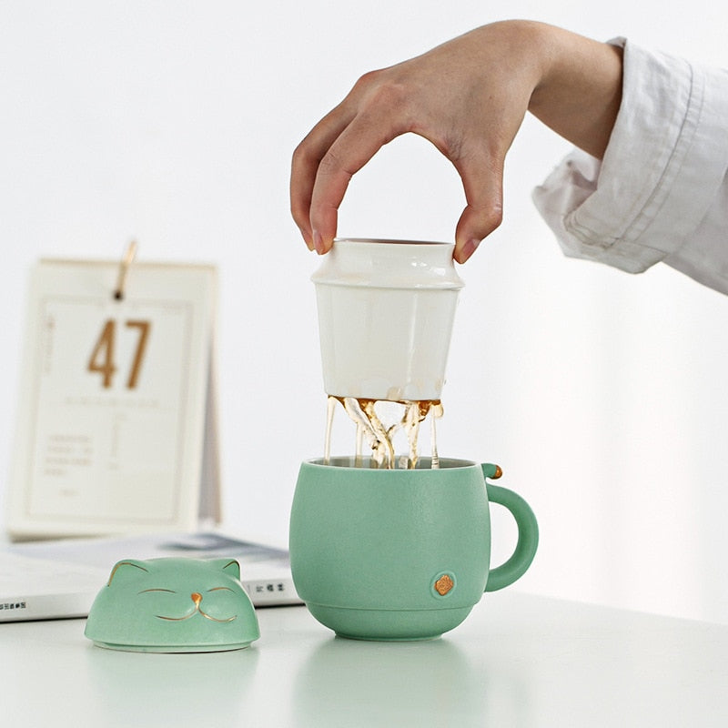 Lucky Cat Mug