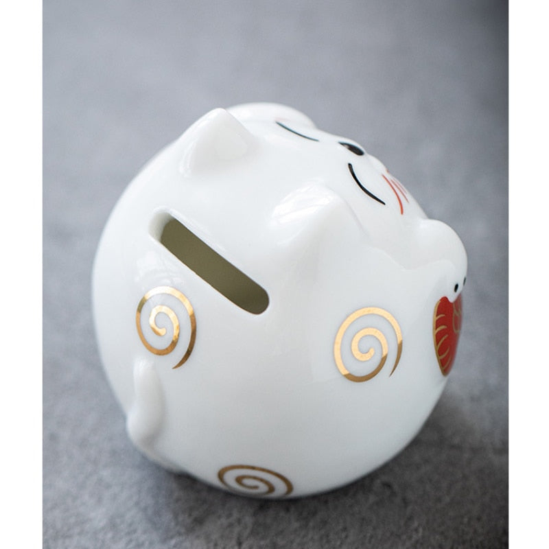 Lucky Cat Piggy Bank