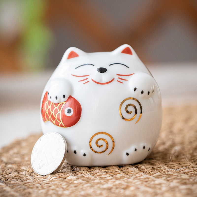Lucky Cat Piggy Bank