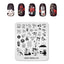 Lucky Cat Stamping Nail Art