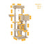 Luxury Cat Scratching Post - Beige - Cat scratching post