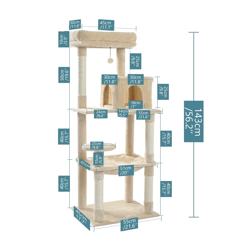 Luxury Cat Scratching Post - Skin - Cat scratching post