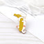 Lying Cat Enamel pin - Banana