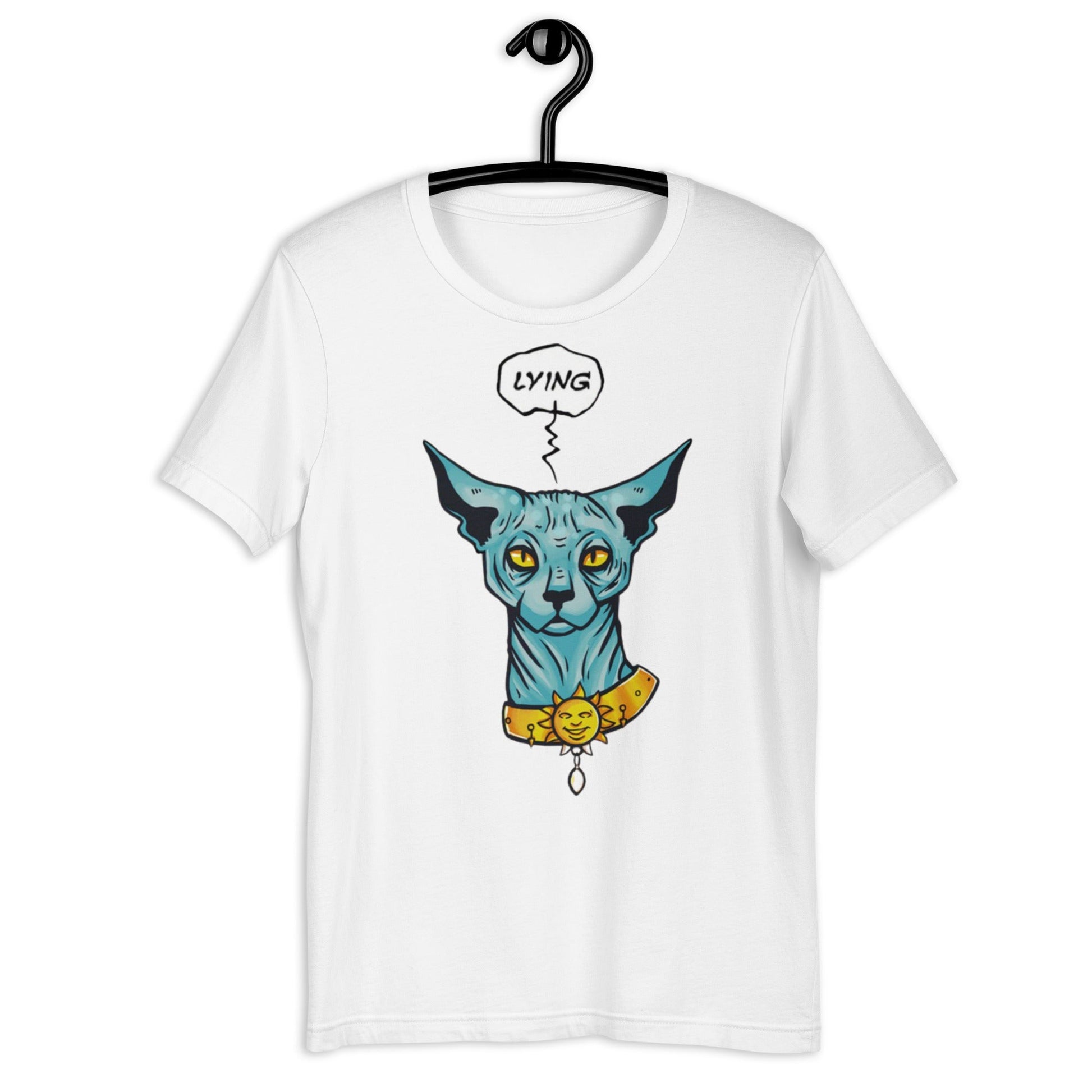 Lying cat shirt