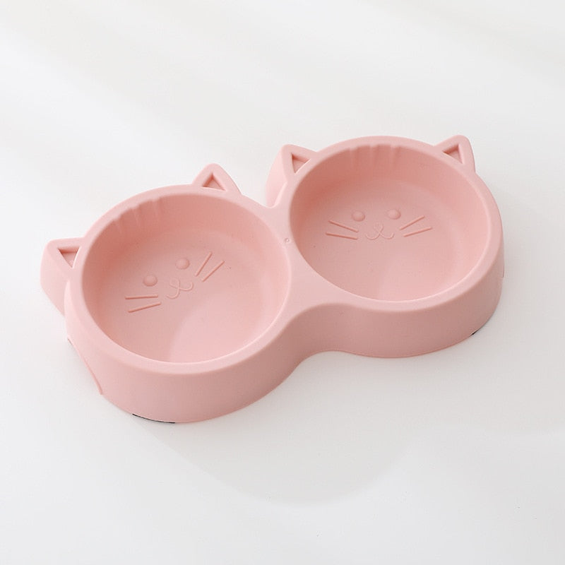 Macaroon Cat Bowl - Pink - Cat Bowls