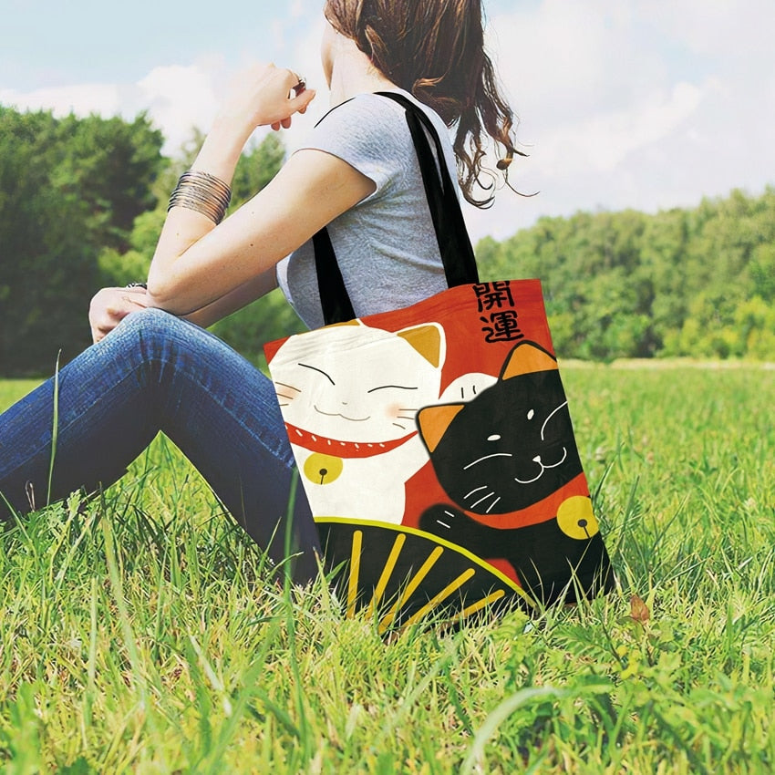 maneki-neko-bag