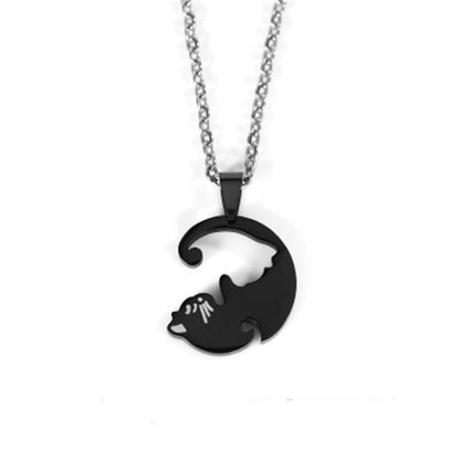 Matching Cat Necklace - Cat necklace