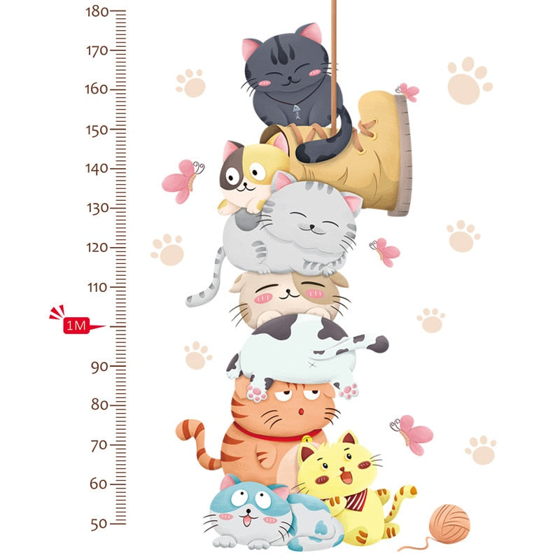 Measure Cartoon Cat Wallpaper - Cat Wallpaper