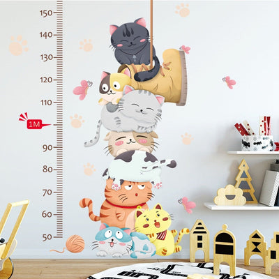 Measure Cartoon Cat Wallpaper - Cat Wallpaper