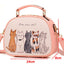 Meme Cat Handbag - Pink - Cat Handbag