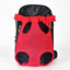Mesh Cat Carrier Backpack - Red / S - Mesh Cat Carrier