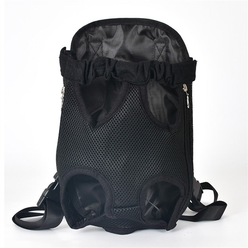 Mesh Cat Carrier Backpack - Black / S - Mesh Cat Carrier
