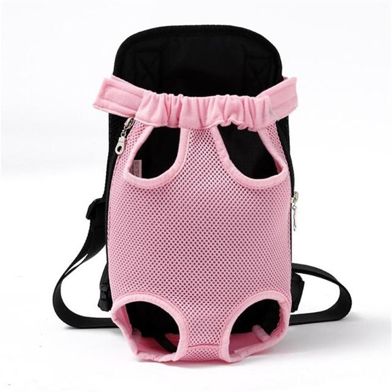 Mesh Cat Carrier Backpack - Pink / S - Mesh Cat Carrier