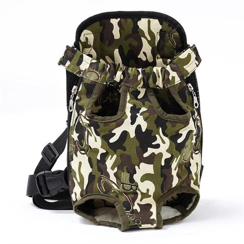 Mesh Cat Carrier Backpack - Camouflage / S - Mesh Cat