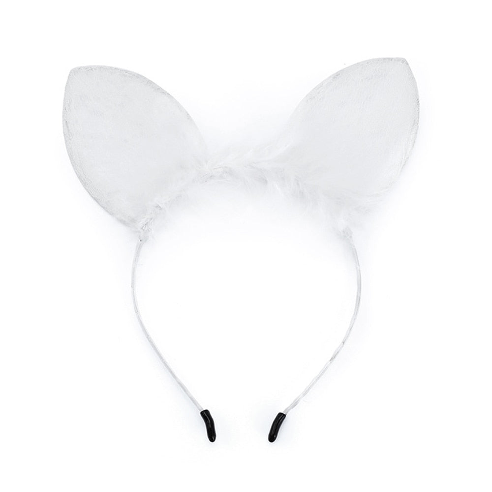 Metal Cat Ear Headband - 15 - Metal Cat Ear Headband
